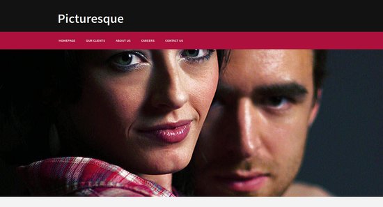 Anteprima template picturesque